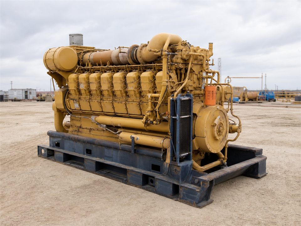 CAT 3516 AR # 2322525 QT-2 engine visualization for MR-EN-0004