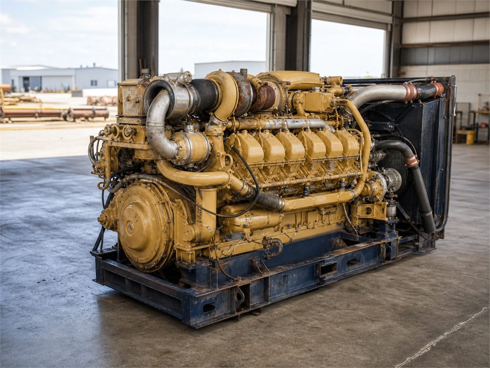 CAT C18 engine visualization for MR-EN-0014
