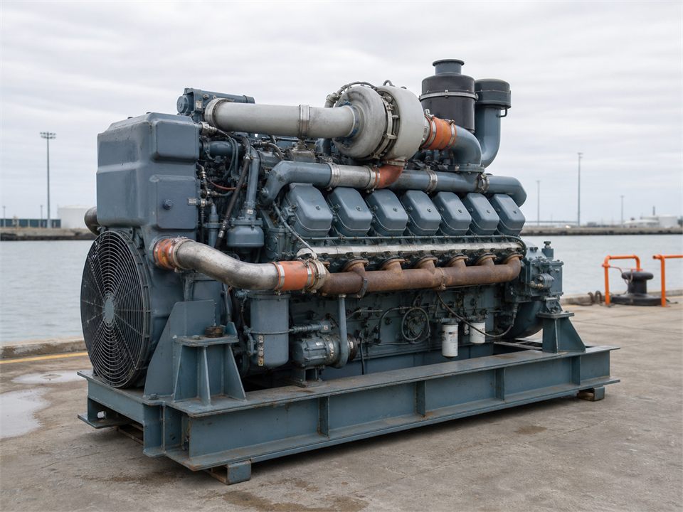 Detroit Diesel Series 60 Diesel Model – 6063HK35 engine visualization for MR-EN-0015