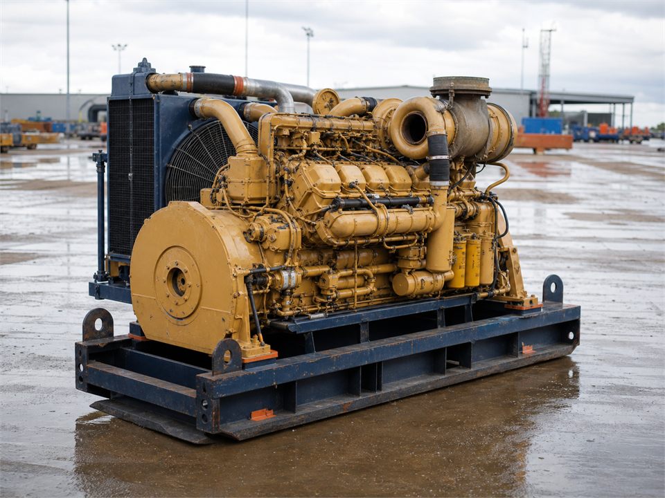 CAT G3406 engine visualization for MR-EN-0036