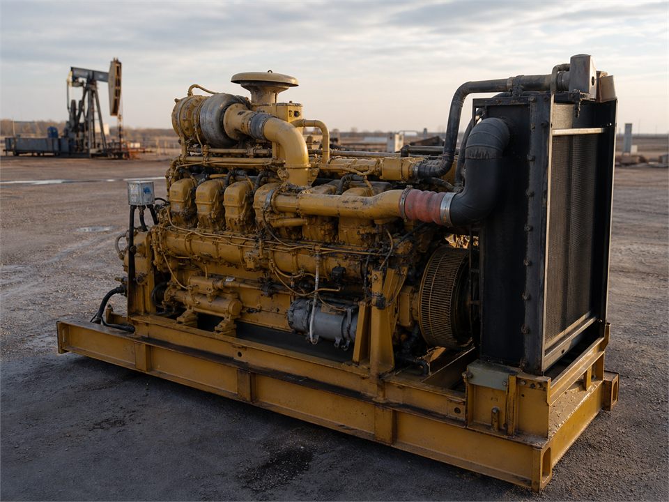 CAT G3406 CAT engine visualization for MR-EN-0037