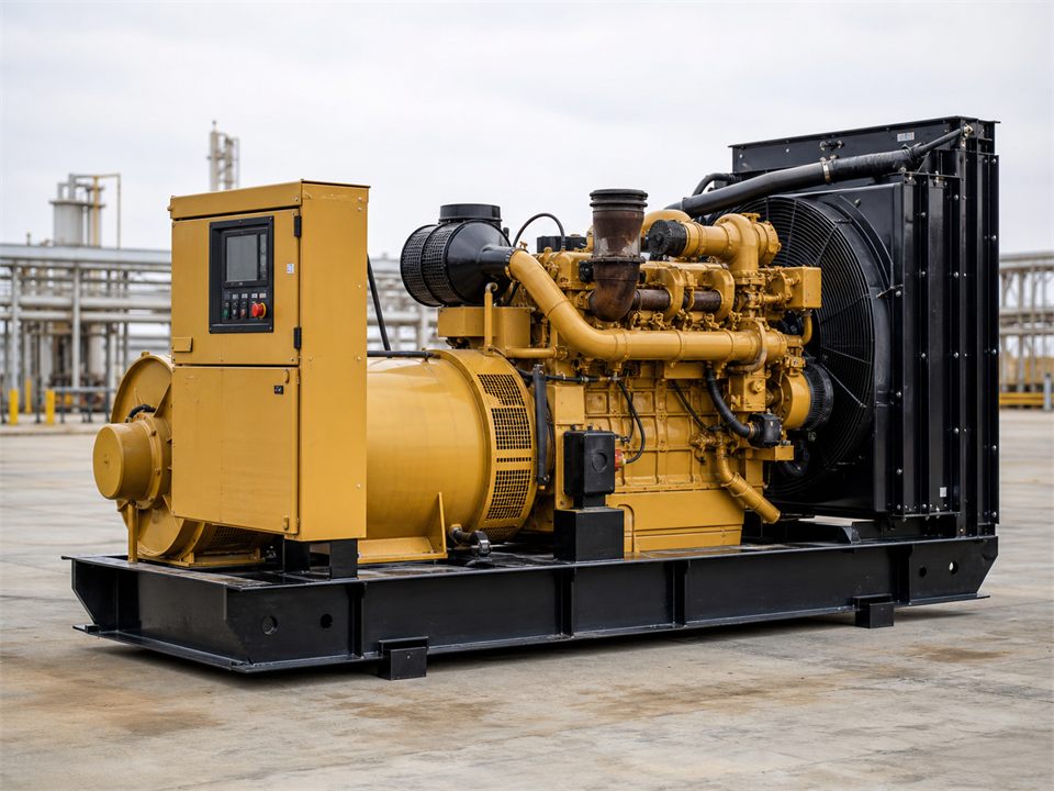 CAT Caterpillar SR4 Synchronous AC Generator generator set visualization for MR-GS-0009