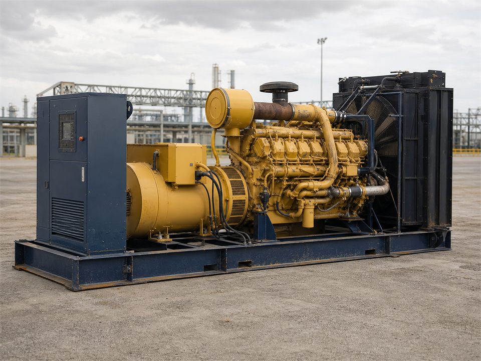 CAT 3512B Generators generator set visualization for MR-GS-0013