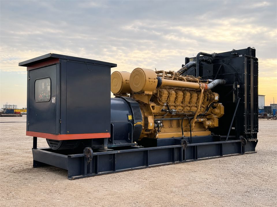 CAT C18 CAT Generator 550KW, 687KVA, 60 Hertz, 1800 RPM 277/480 Voltage generator set visualization for MR-GS-0016