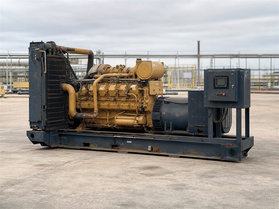 CAT Rebuilt CAT 399 generator set visualization for MR-GS-0021