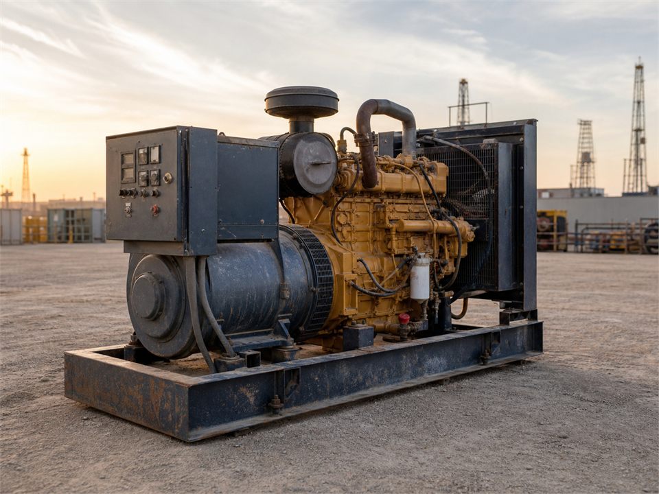CAT 3304 Generator generator set visualization for MR-GS-0028