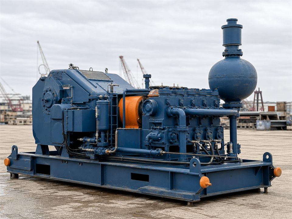 National 12P-160 mud pump visualization for MR-MP-0011