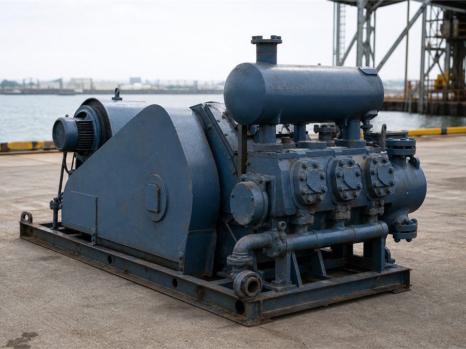 Continental Emsco Continental-Emsco MA-1000 mud pump visualization for MR-MP-0021