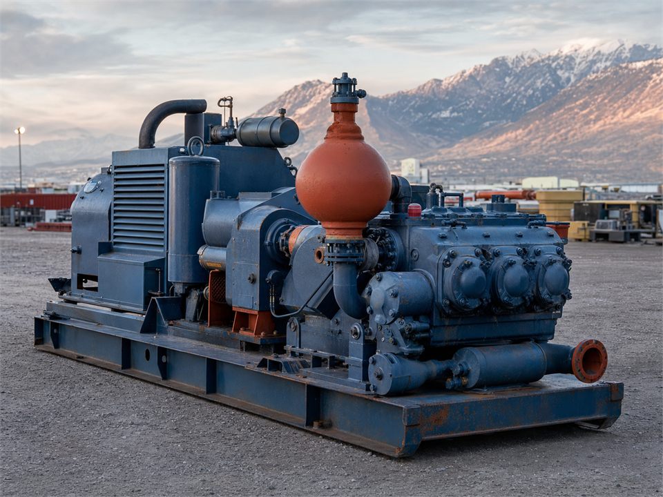 Continental Emsco FA-1300 mud pump visualization for MR-MP-0025