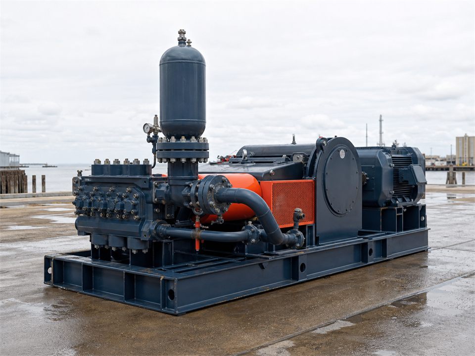 Not stated QT-3 Continental Emsco FC2200 mud pump visualization for MR-MP-0026