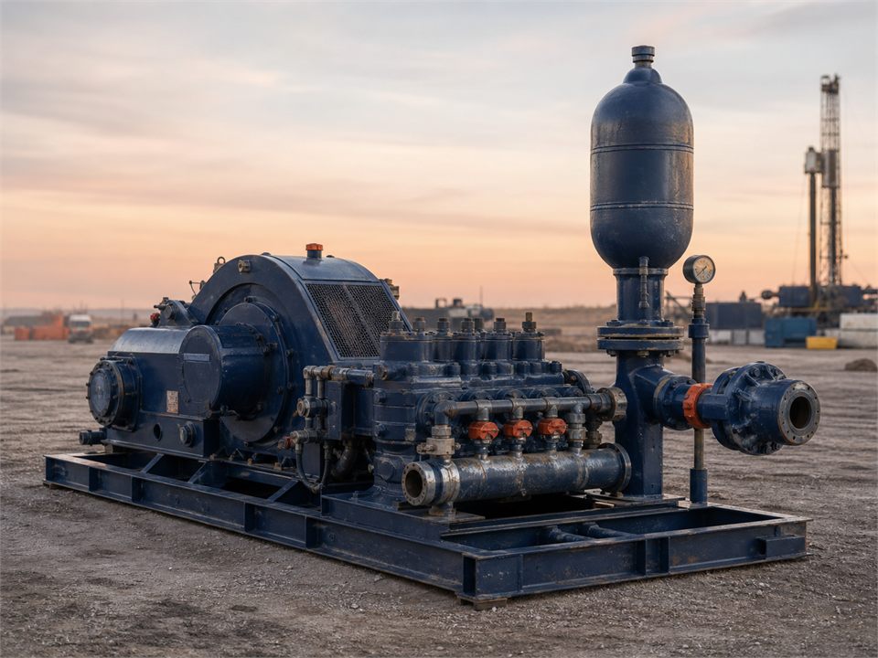 National J-200 Injection Pump mud pump visualization for MR-MP-0031