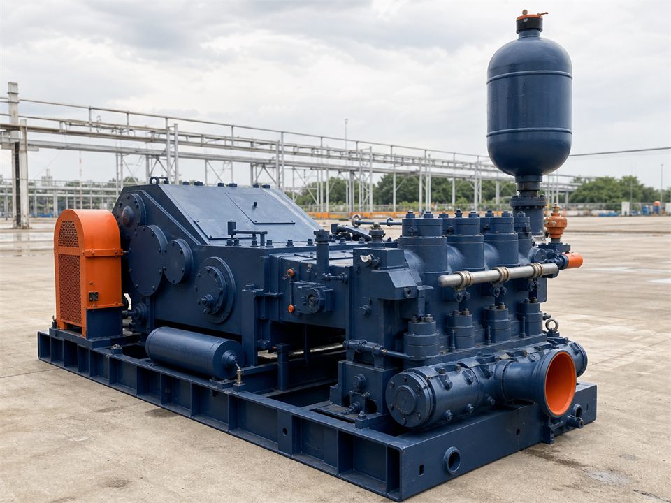 NOV 14P-220 : Surplus New QT-6 mud pump visualization for MR-MP-0048