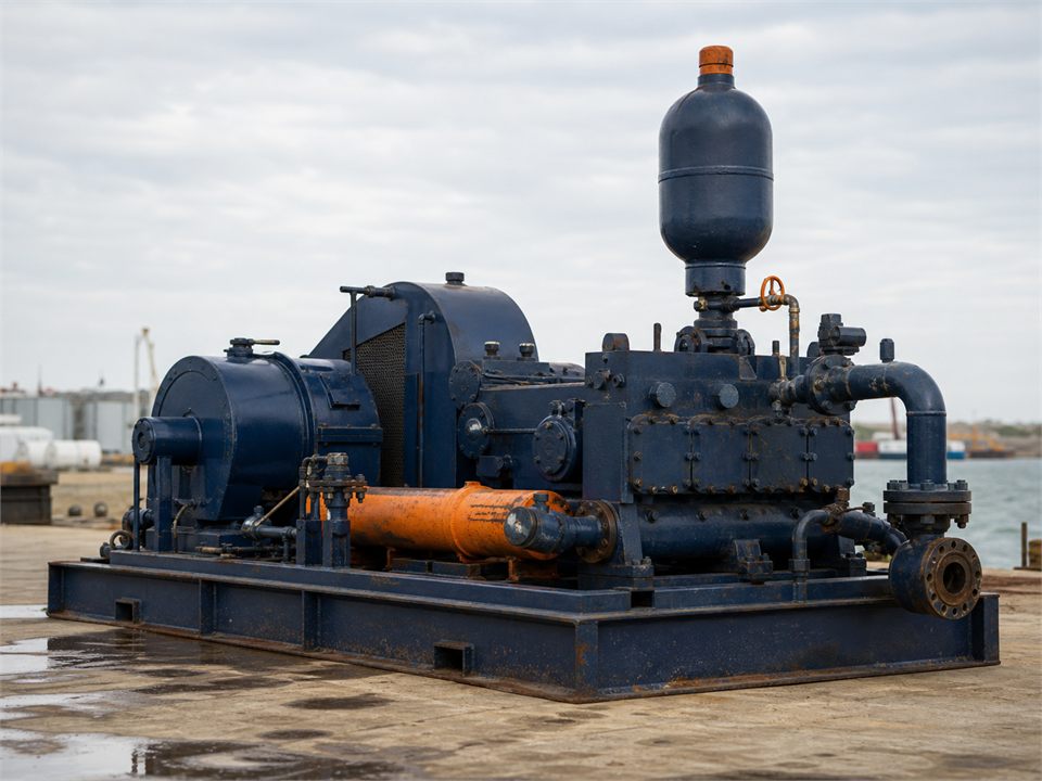 Not stated Bomco F-1300 mud pump visualization for MR-MP-0074