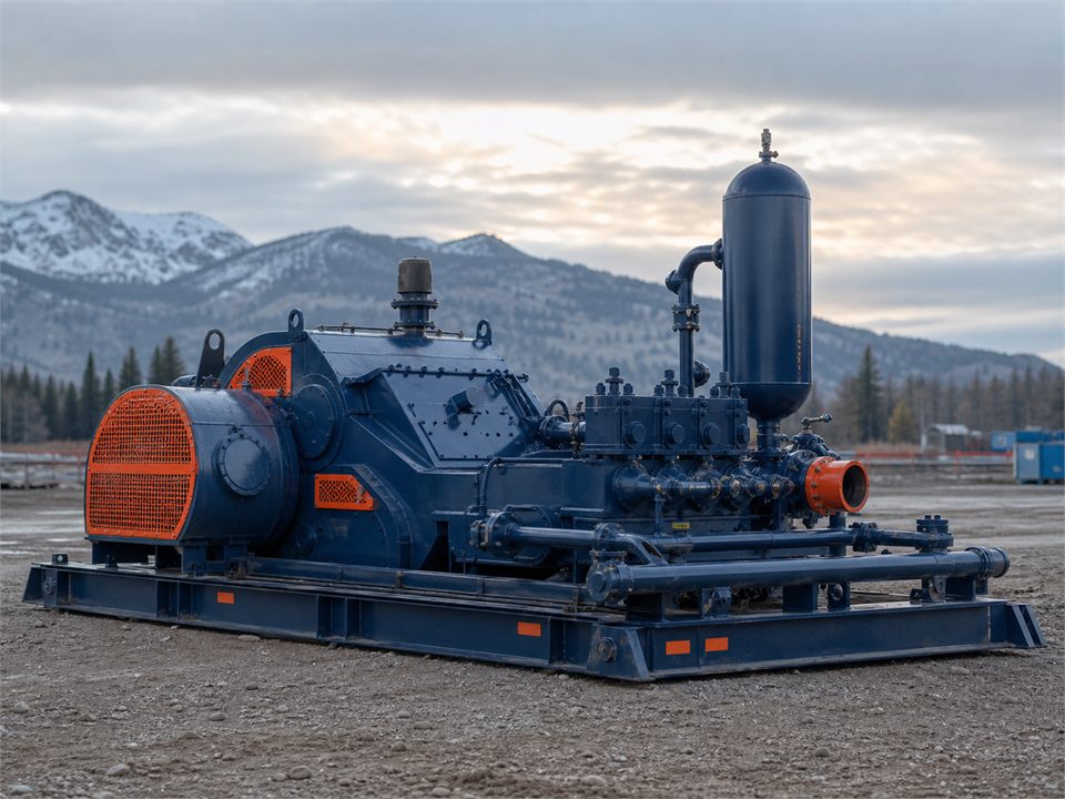 Not stated Gardner Denver PZ7 Skid mud pump visualization for MR-MP-0085