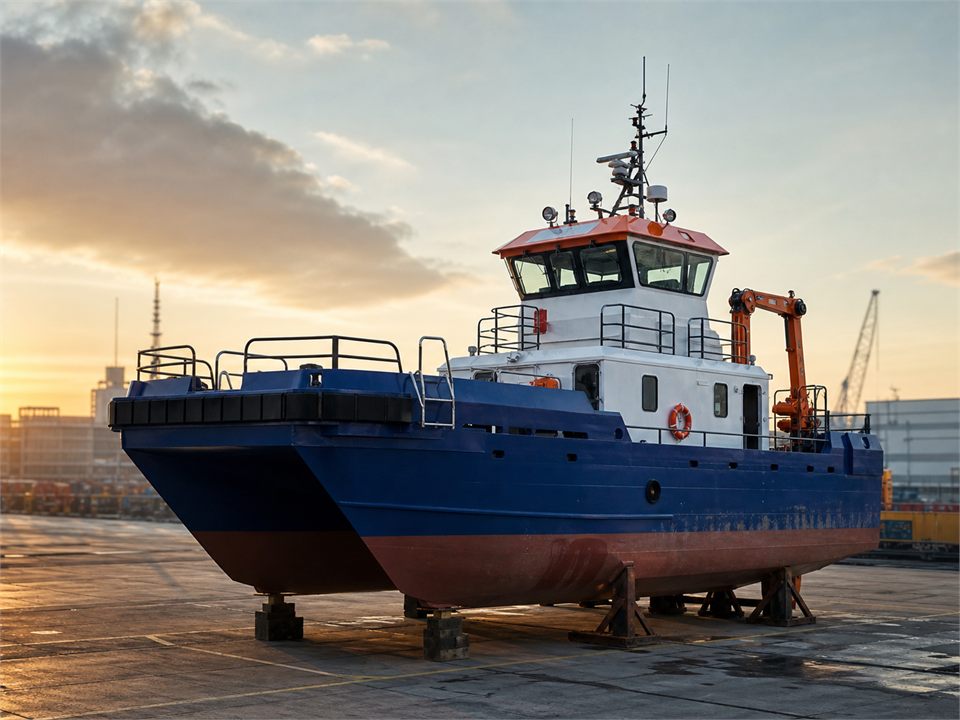 Not stated M/V Crew Ship offshore or marine equipment visualization for MR-OM-0004