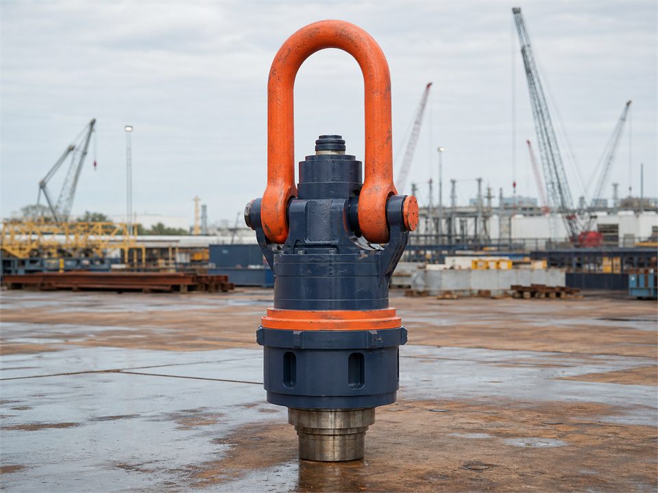 Ideco 500 TON Swivel drilling swivel visualization for MR-SW-0008