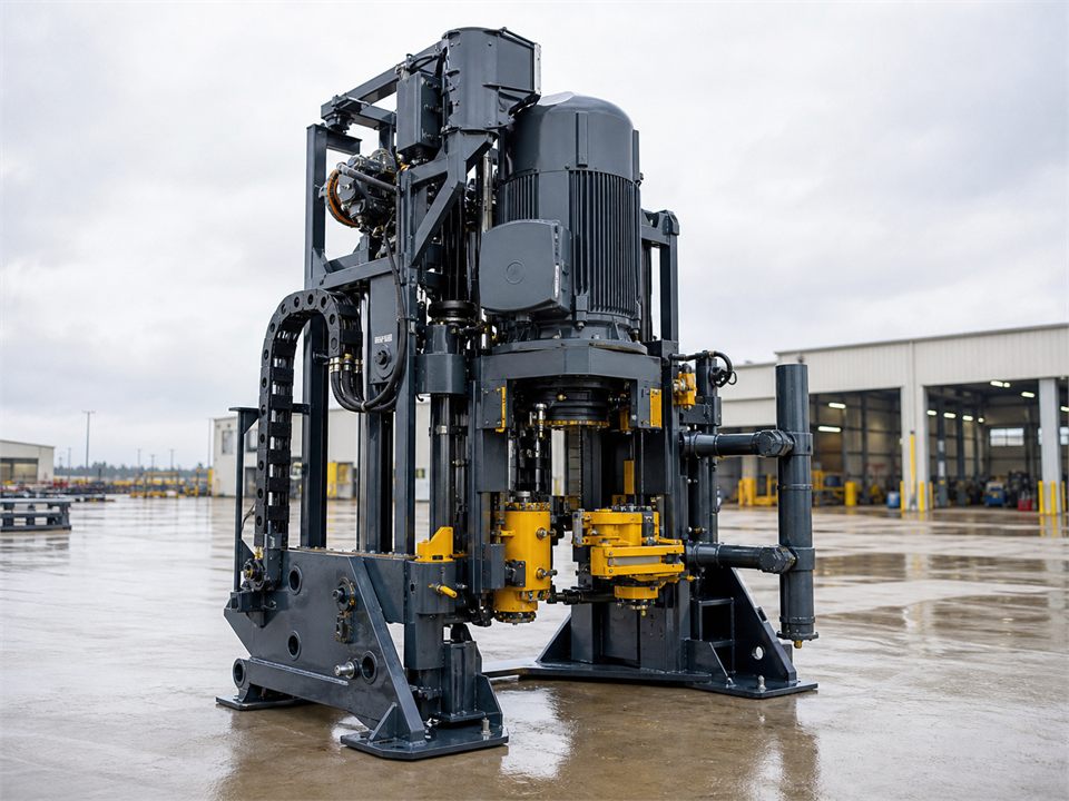 Tesco 500ESI 1350 HP top drive visualization for MR-TD-0002