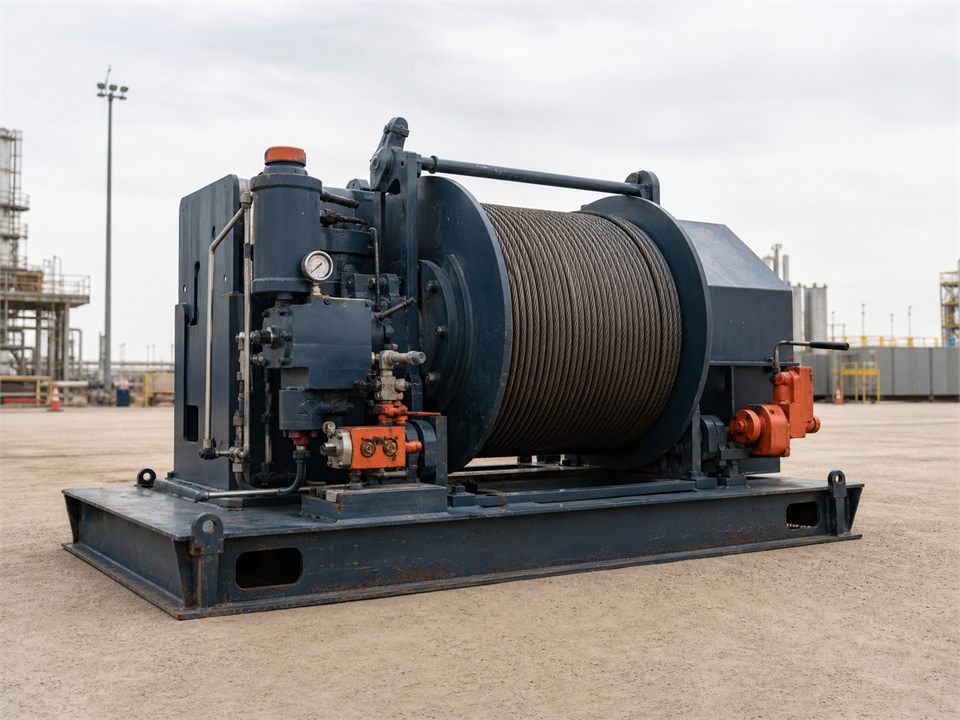 Ingersoll Rand 25T Winch well-control equipment visualization for MR-WC-0010